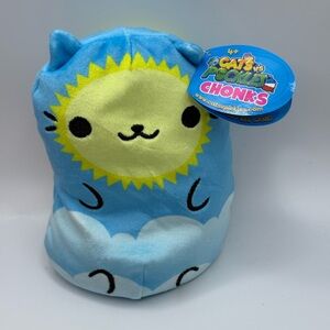 2022 New With Tags Cats VS Pickles Chonks 6" Nimbus Bean Bag Plush #407